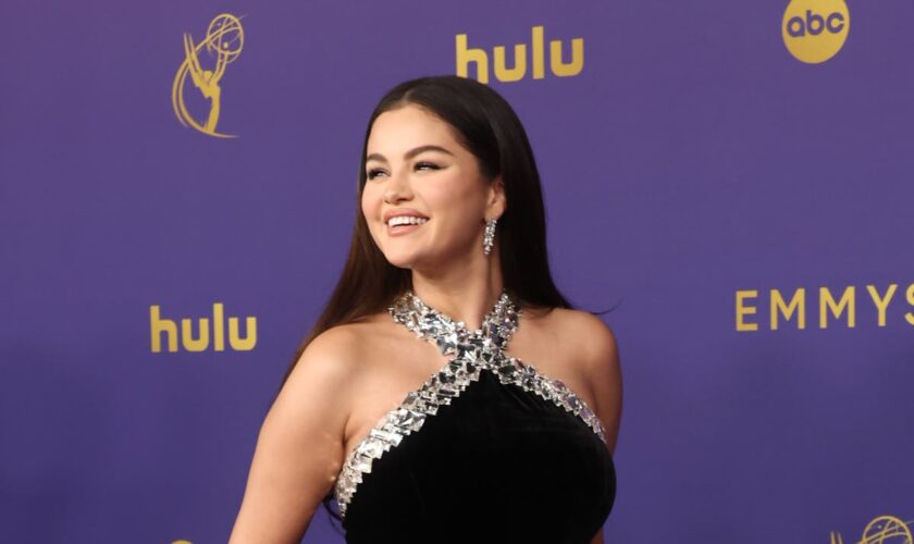 Selena Gomez stuns in black Ralph Lauren gown at the 2024 Emmy Awards