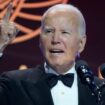 President Joe Biden speaks at the Congressional Black Caucus Foundation's Phoenix Awards Dinner in Washington, Saturday, Sept. 14, 2024. (AP Photo/Mark Schiefelbein)