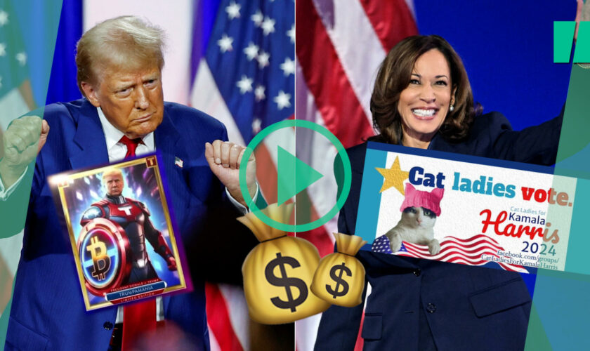 Kamala Harris et Donald Trump ne manquent pas d’inventivité pour collecter des fonds pour la présidentielle américaine