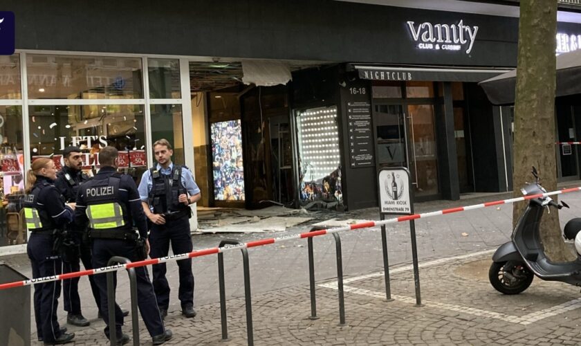 Explosion in Kölner Innenstadt