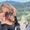 Mariah Carey just climbed the Great Wall of China – in heels