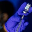 A health professional prepares a syringe with the mpox vaccine. File pic: AP