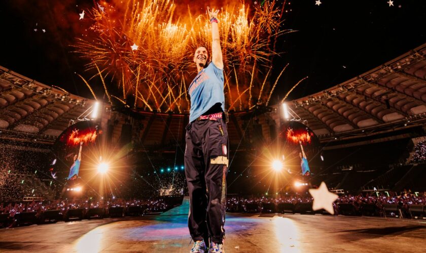 Coldplay’s Music of the Spheres world tour is record-breaking. Pic: Anna Lee, 2024