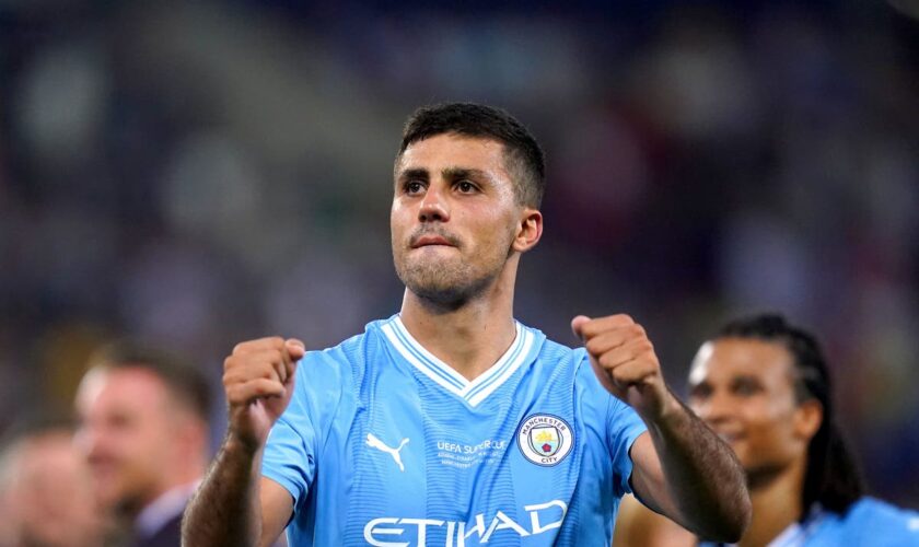 Rodri warns players are ‘close’ to going on strike over increase in fixtures