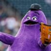 Mets unveil Grimace seat as McDonald's character makes lasting impact on 2024 season