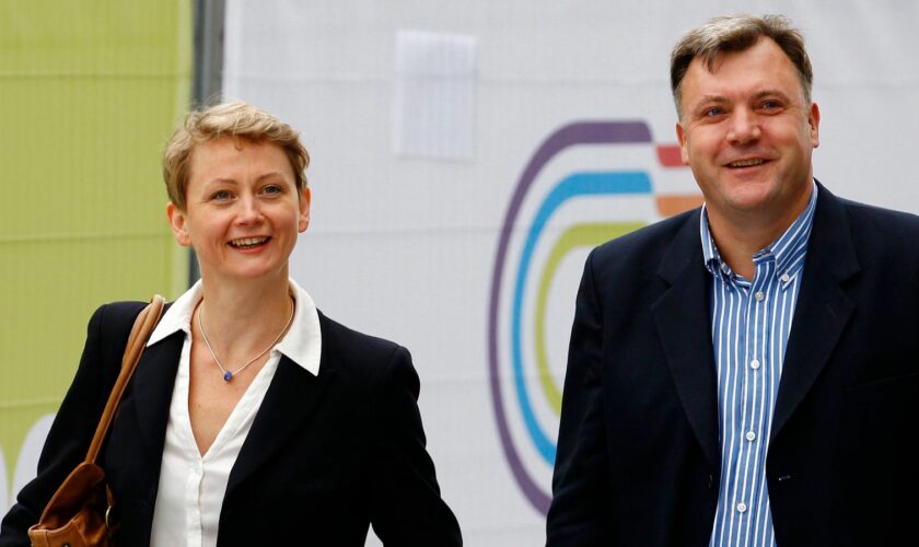 Yvette Cooper and Ed Balls have been married for 25 years