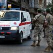 An ambulance arrives to American University of Beirut Medical Center as more than 1,000 people, including Hezbollah fighters and medics, were wounded when the pagers exploded. Pic: Reuters