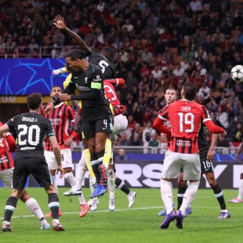 AC Milan vs Liverpool LIVE: Champions League score as Virgil van Dijk nods Reds into the lead from corner