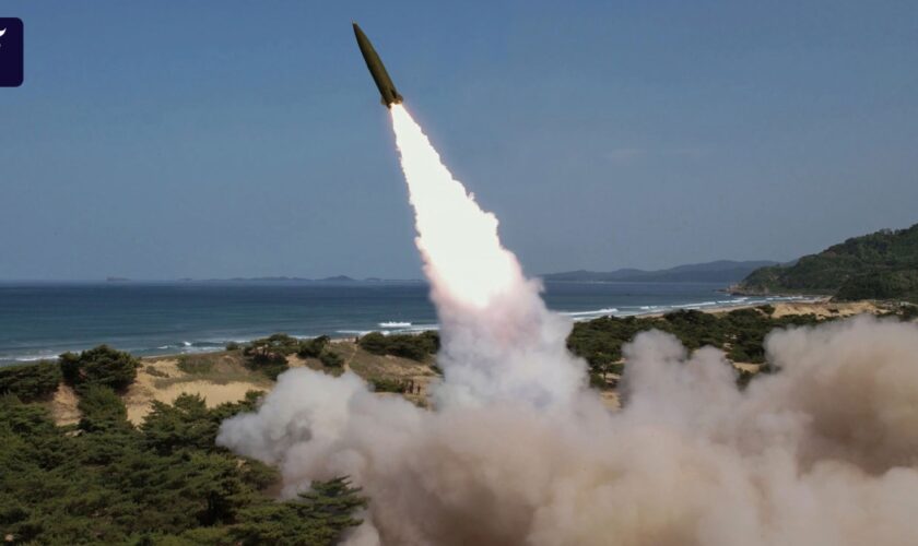 Südkoreanisches Militär: Nordkorea feuert abermals mehrere Raketen ab