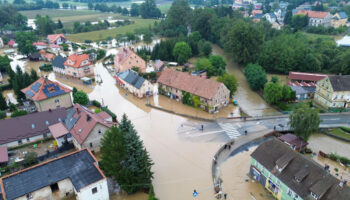 Les images de la tempête Boris qui continue de ravager l’Europe centrale et orientale