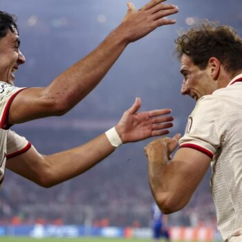 Münchner 9:2 gegen Zagreb: Die Bayern-Pointe mit Leon Goretzka