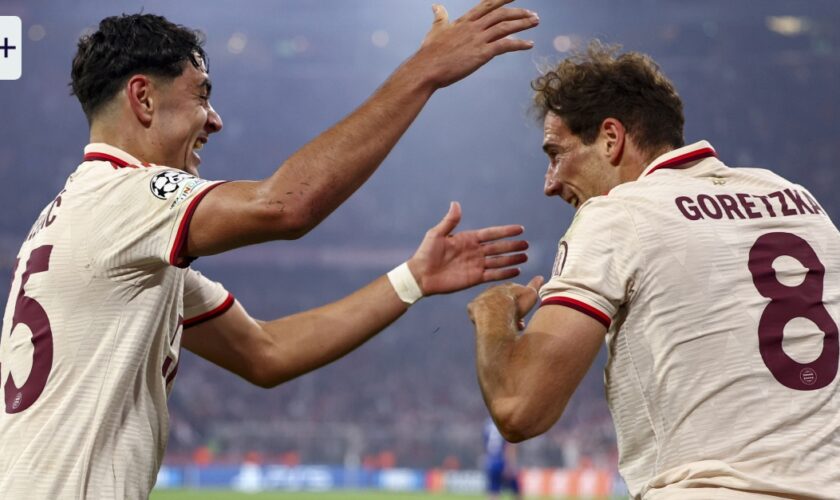 Münchner 9:2 gegen Zagreb: Die Bayern-Pointe mit Leon Goretzka