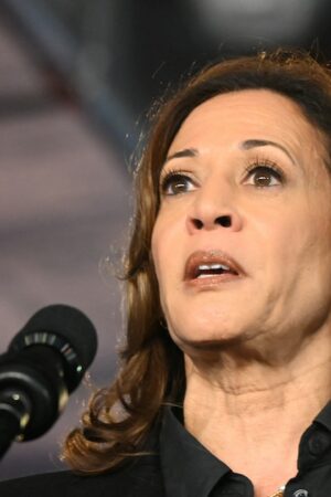 Kamala Harris en campagne en Pennsylvanie le 13 septembre 2024