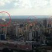 Chilling moment multiple plumes of smoke rise over Beirut skyline as Hezbollah walkie talkies explode simultaneously