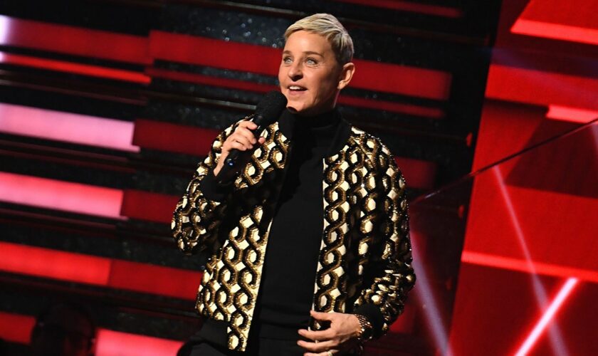 Ellen DeGeneres shares edgy joke that could have kept her from being 'kicked out of showbusiness'