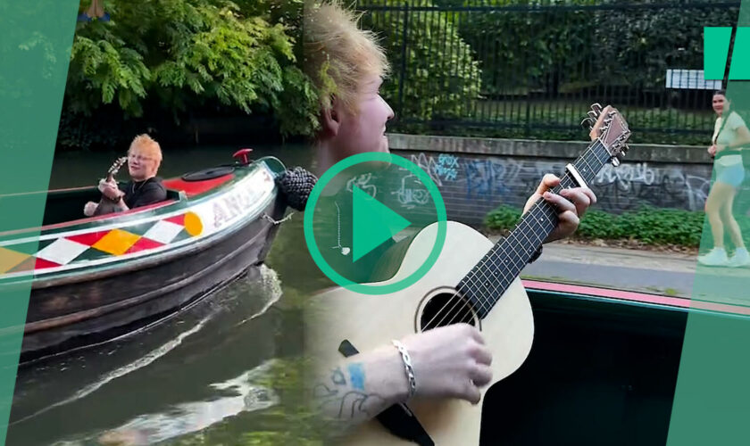 Ed Sheeran a encouragé cette Britannique faisant son footing avec un concert privé sur un bateau