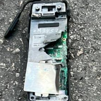 Sky News understands the device pictured is an Icom radio - one of the devices that exploded in Wednesday's blasts