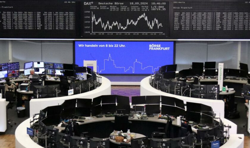 Dax überspringt erstmals Rekordmarke von 19.000 Punkten