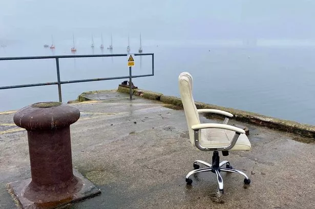 Anger as chair dumped at 'UK's most remote fly tipping site'