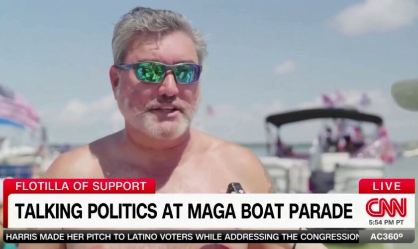 CNN reporter lectures boat-owning Trump supporter he shouldn't be complaining about economy