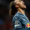 1:2 gegen Atlético Madrid: Spätes Unglück der Leipziger