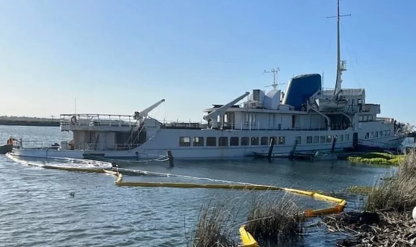 Utah man bought cruise ship on Craigslist – now it’s sinking after $1m restoration