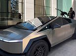 Putin's Chechen warlord crony claims Elon Musk 'switched off' his machinegun-mounted Cybertruck: Tesla boss denies sending vehicle as a gift to Ramzan Kadyrov