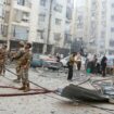 People and members of the military inspect the site of an Israeli strike in the southern suburbs of Beirut, Lebanon, September 20, 2024. REUTERS/Mohamed Azakir