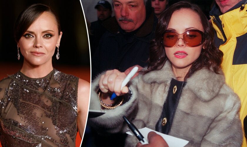 Christina Ricci says child stardom helped her escape from ‘failed cult leader’ father