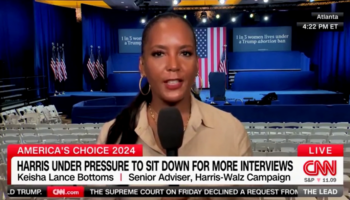 Harris adviser brushes off lack of interviews: 'She's a very busy person'