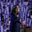 Democratic presidential nominee Vice President Kamala Harris..arrives to speak on the final day of the Democratic National Convention, Thursday, Aug. 22, 2024, in Chicago. (AP Photo/Jacquelyn Martin)