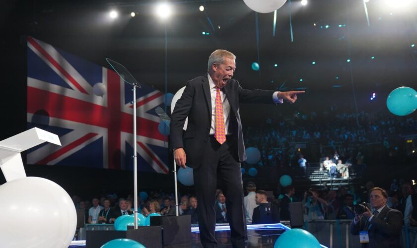 Eminem, fireworks, and the cult of Nigel Farage: Inside Reform UK’s party conference