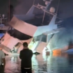 California yacht with fireworks, ammo onboard sinks after bursting into flames, video shows