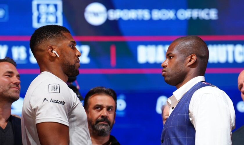 Joshua vs Dubois live stream and channel: How to watch fight online and on TV this weekend