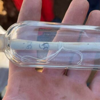 Researchers discover nearly 200-year-old message in a bottle: 'Absolutely magic moment'