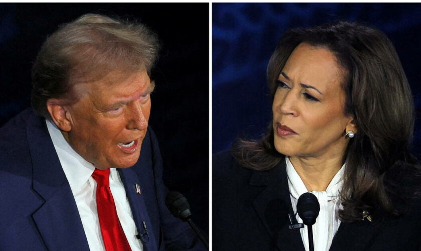 Présidentielle américaine : Kamala Harris challenge à nouveau Donald Trump, qui se défile