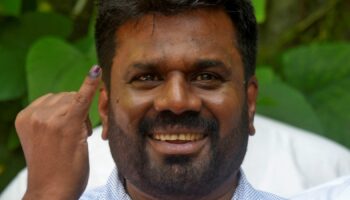 Left-leaning candidate elected president of Sri Lanka