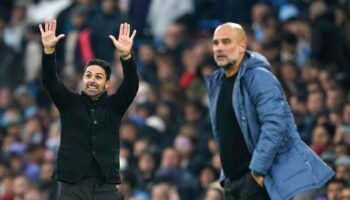 Pep Guardiola and Mikel Arteta frustrated by officials during action-packed draw