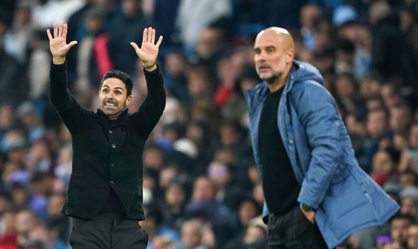 Pep Guardiola and Mikel Arteta frustrated by officials during action-packed draw