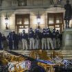 Columbia's interim president apologizes to protesters who occupied campus for 'hurt' caused by NYPD