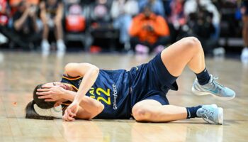 Caitlin Clark brushes off eye injury as catalyst for poor playoff game: 'We played a crappy game'