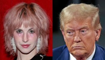 Paramore’s Hayley Williams denounces Donald Trump:  ‘Do you want to live in a dictatorship?’