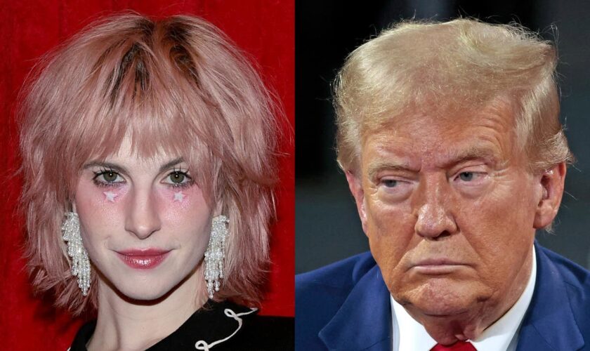 Paramore’s Hayley Williams denounces Donald Trump:  ‘Do you want to live in a dictatorship?’