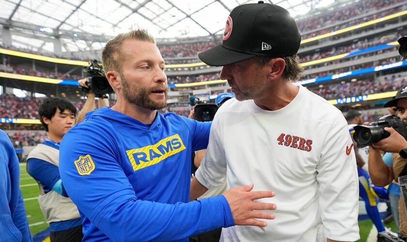 Rams' Sean McVay gives 2-word reaction to dramatic win over 49ers