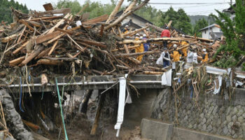 Le Japon frappé par des pluies record