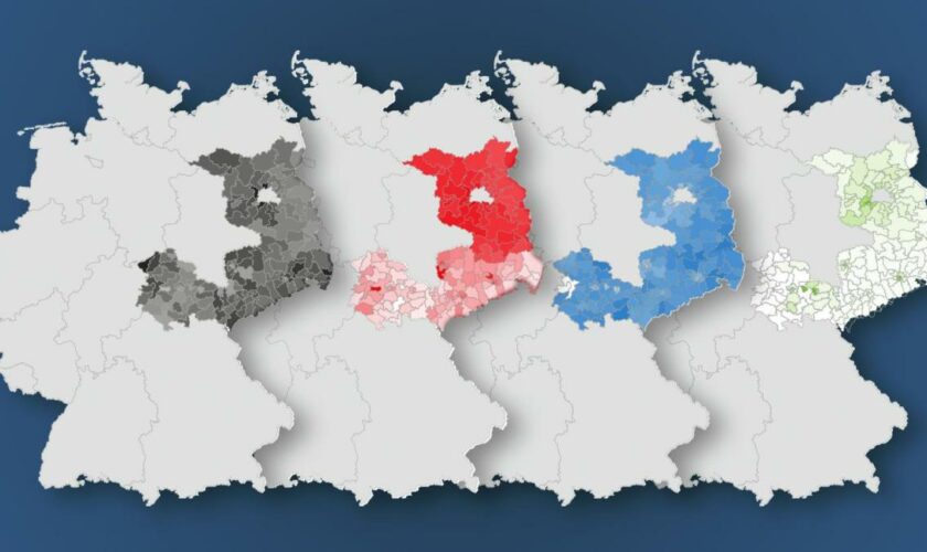 AfD gewinnt mehr als die Hälfte der Direktmandate – Grüne stürzen ab