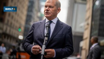 ... dann könnte dieser New-York-Trip also schon Scholz‘ letzte Dienstreise gewesen sein