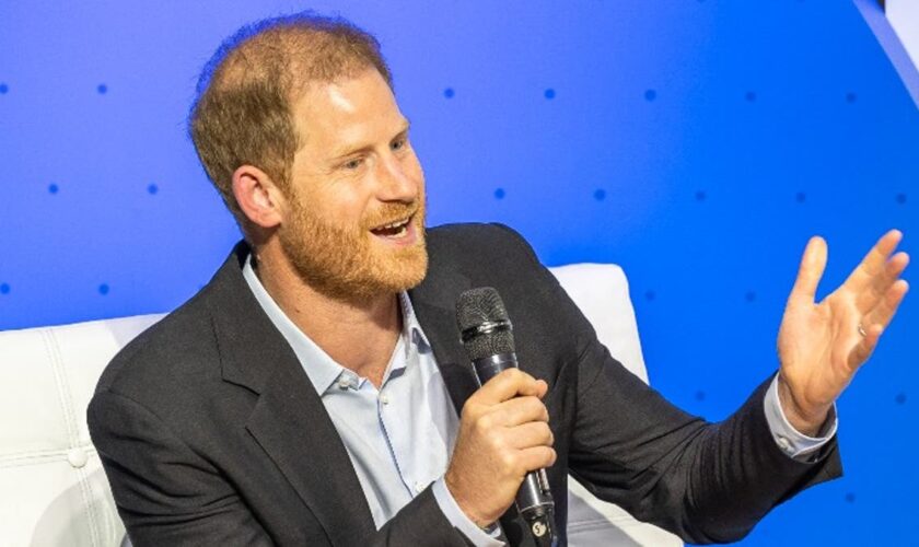 Watch: Prince Harry follows in Diana’s footsteps and attends landmine charity event in New York