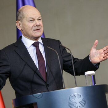 Olaf Scholz: Bundeskanzler Scholz ruft zu Einheit und Vernunft auf