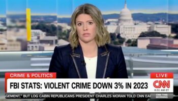 CNN host admits it 'doesn't feel like crime is down,' despite FBI statistics